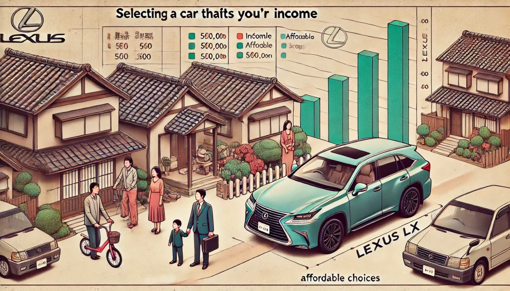 身の丈に合った車は？年収の見極め方