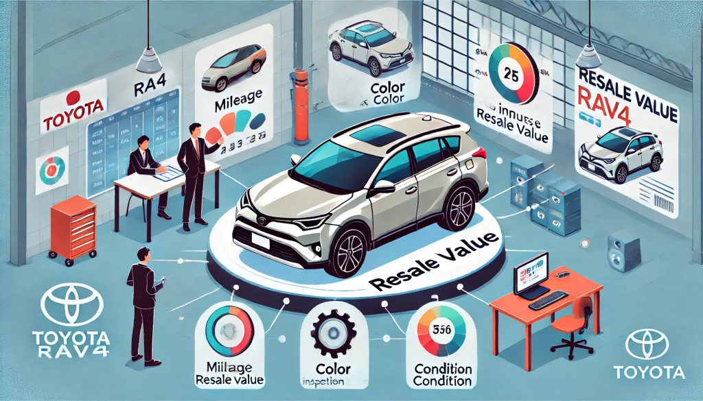 RAV4のリセールを左右する重要な要素