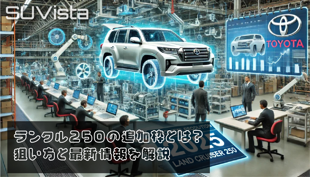 ランクル250の追加枠とは？狙い方と最新情報を解説