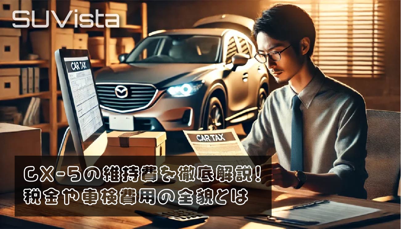 CX-5の維持費を徹底解説！税金や車検費用の全貌とは